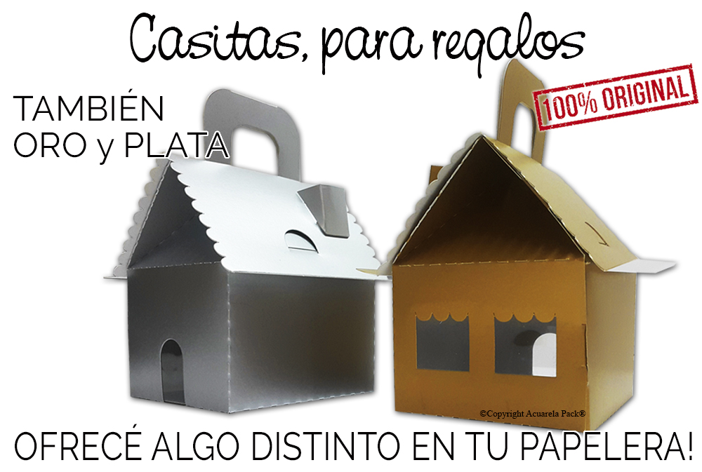 Casitas, para regalos
