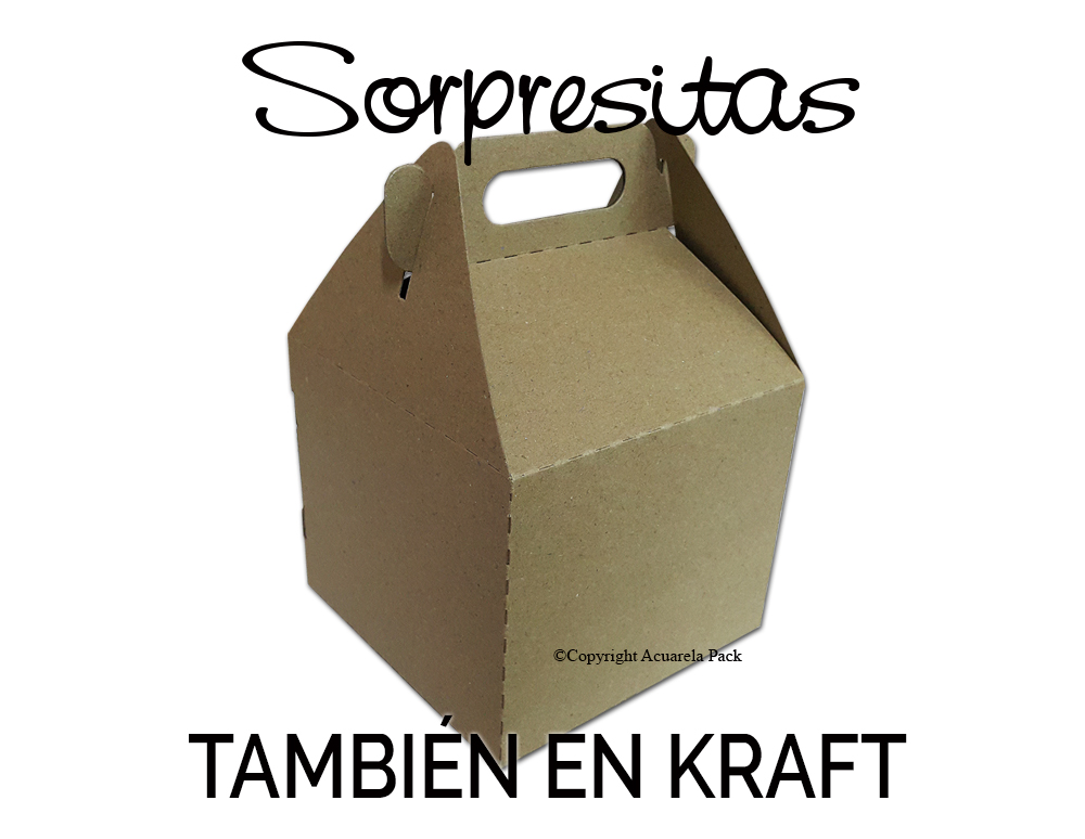 1101 Cajita Sorpresitas Kraft. Para regalos, cumpleaños y muchos usos más